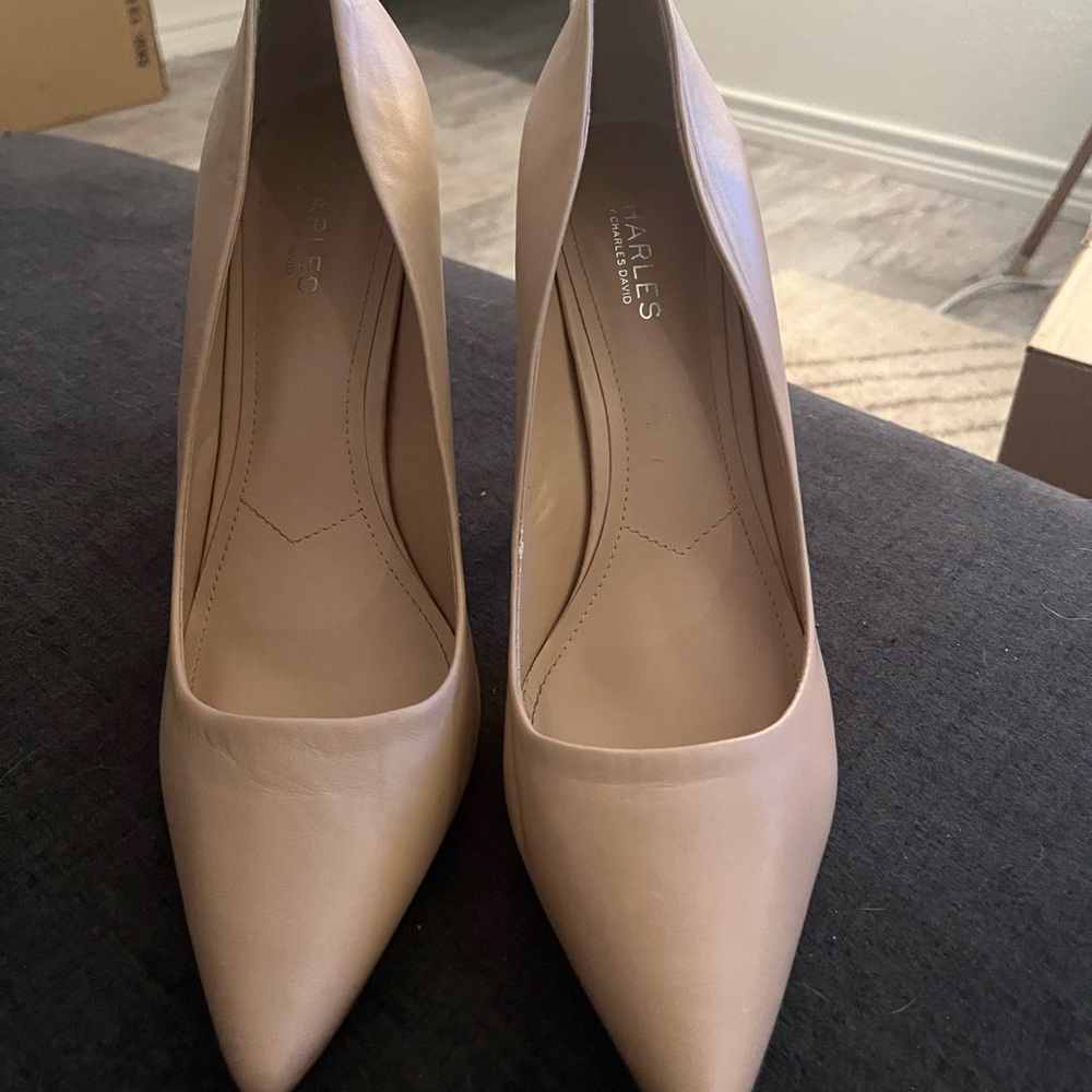 Nude Charles David Heels - Picture 3 of 3